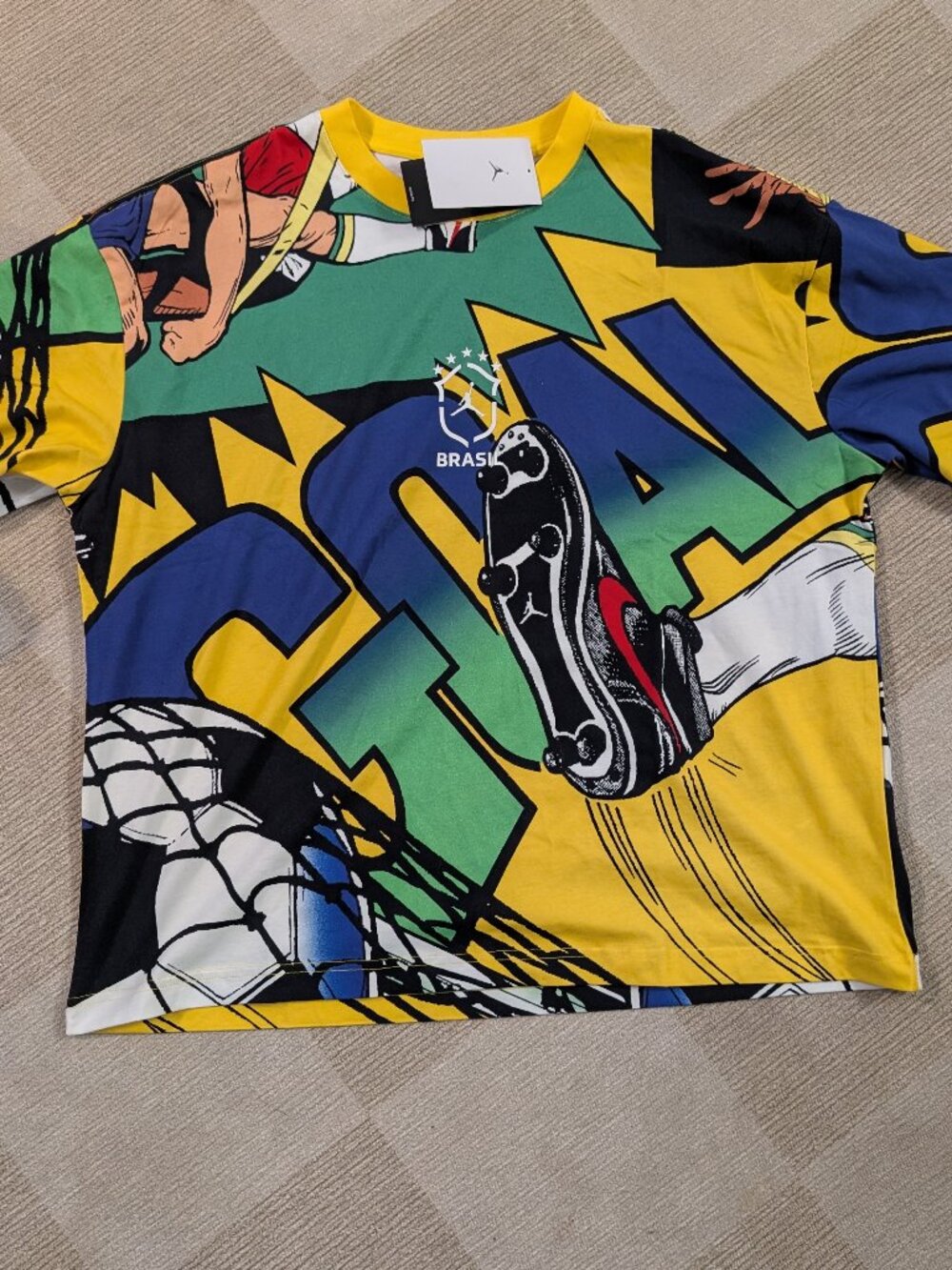 Jordan AOP brazil shirt